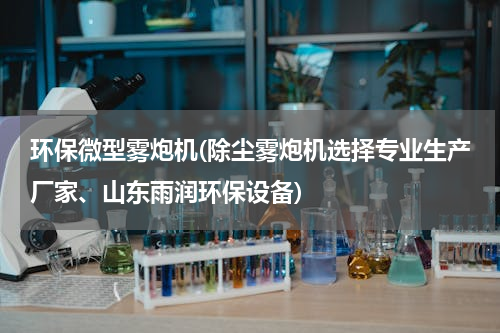 环保微型雾炮机(除尘雾炮机选择专业生产厂家、山东雨润环保设备)