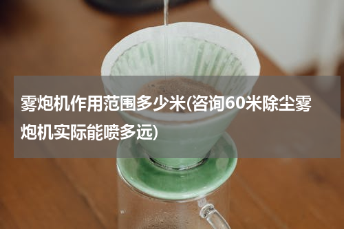 雾炮机作用范围多少米(咨询60米除尘雾炮机实际能喷多远)