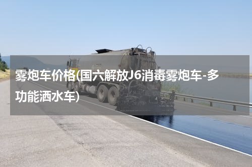 雾炮车价格(国六解放J6消毒雾炮车-多功能洒水车)