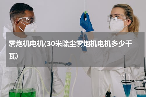 雾炮机电机(30米除尘雾炮机电机多少千瓦)