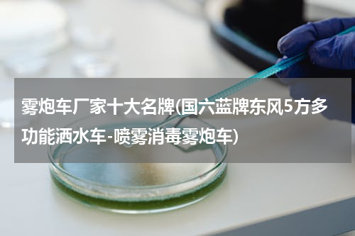 雾炮车厂家十大名牌(国六蓝牌东风5方多功能洒水车-喷雾消毒雾炮车)