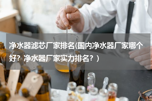 净水器滤芯厂家排名(国内净水器厂家哪个好？净水器厂家实力排名？)