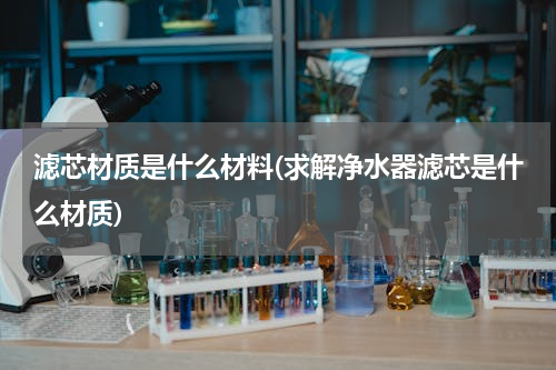 滤芯材质是什么材料(求解净水器滤芯是什么材质)