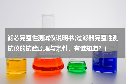 滤芯完整性测试仪说明书(过滤器完整性测试仪的试验原理与条件，有谁知道？)