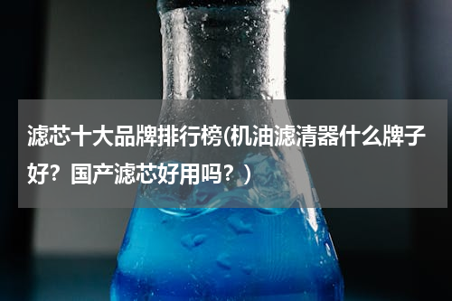 滤芯十大品牌排行榜(机油滤清器什么牌子好？国产滤芯好用吗？)