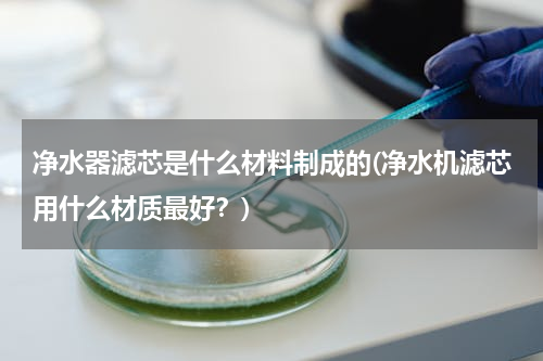 净水器滤芯是什么材料制成的(净水机滤芯用什么材质最好？)