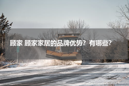 顾家 顾家家居的品牌优势？有哪些？