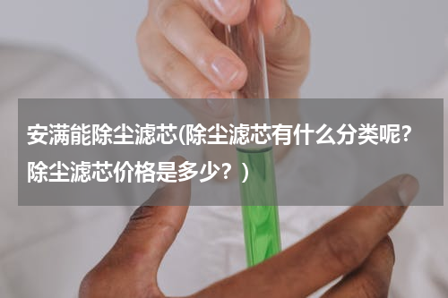 安满能除尘滤芯(除尘滤芯有什么分类呢？除尘滤芯价格是多少？)