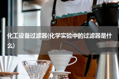 化工设备过滤器(化学实验中的过滤器是什么)