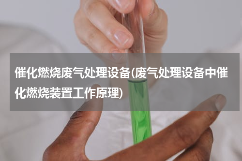 催化燃烧废气处理设备(废气处理设备中催化燃烧装置工作原理)