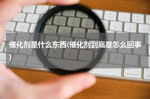 催化剂是什么东西(催化剂到底是怎么回事)