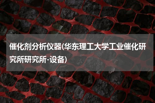 催化剂分析仪器(华东理工大学工业催化研究所研究所-设备)