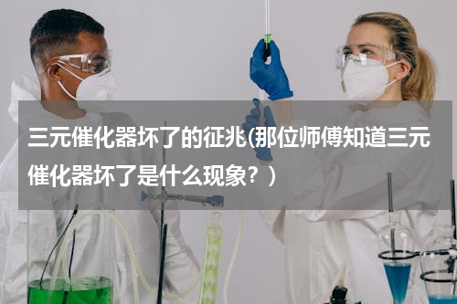 三元催化器坏了的征兆(那位师傅知道三元催化器坏了是什么现象？)