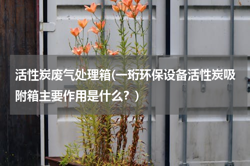 活性炭废气处理箱(一珩环保设备活性炭吸附箱主要作用是什么？)