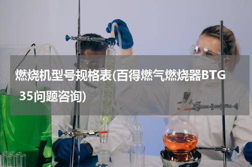燃烧机型号规格表(百得燃气燃烧器BTG 35问题咨询)