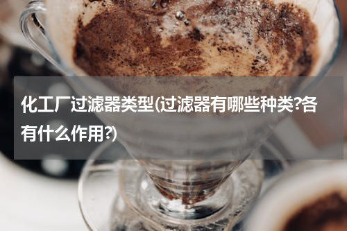化工厂过滤器类型(过滤器有哪些种类?各有什么作用?)