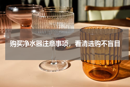 购买净水器注意事项，看清选购不盲目